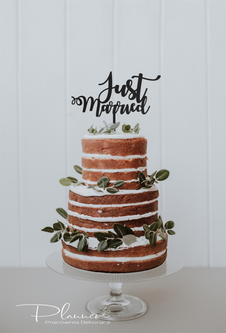 Topper Just Married plexi