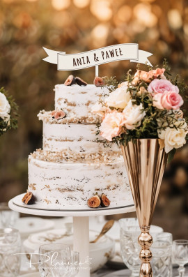 Topper Wstęga Imiona