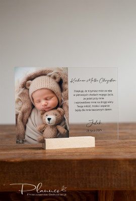 Podziękowania dla Chrzestnych minimalistyczne