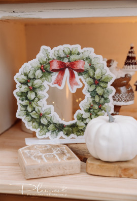 Bożonarodzeniowe Figurki do postawienia wieniec