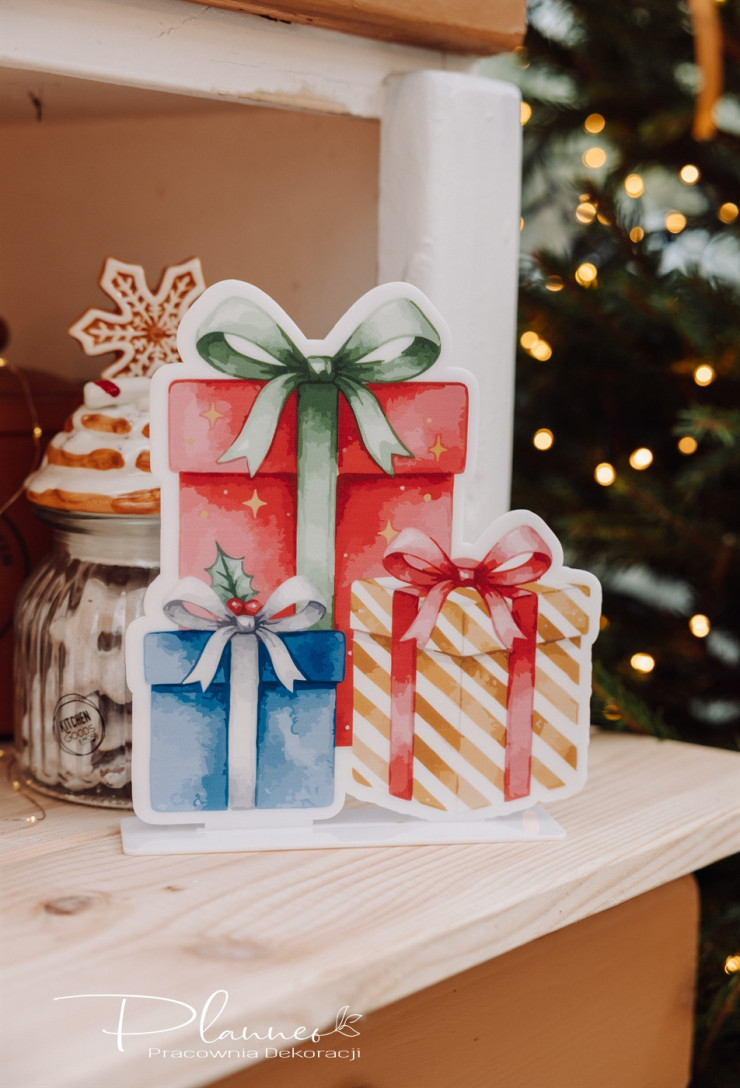 Bożonarodzeniowe Figurki do postawienia prezenty