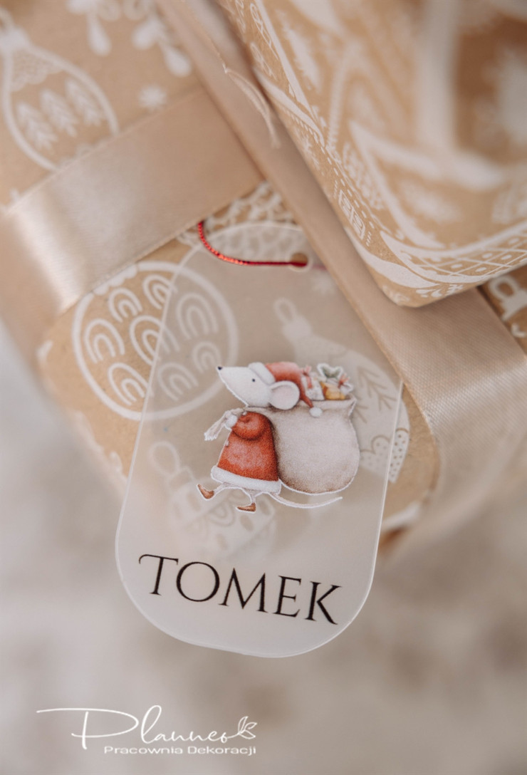 Zawieszki na prezent Myszki