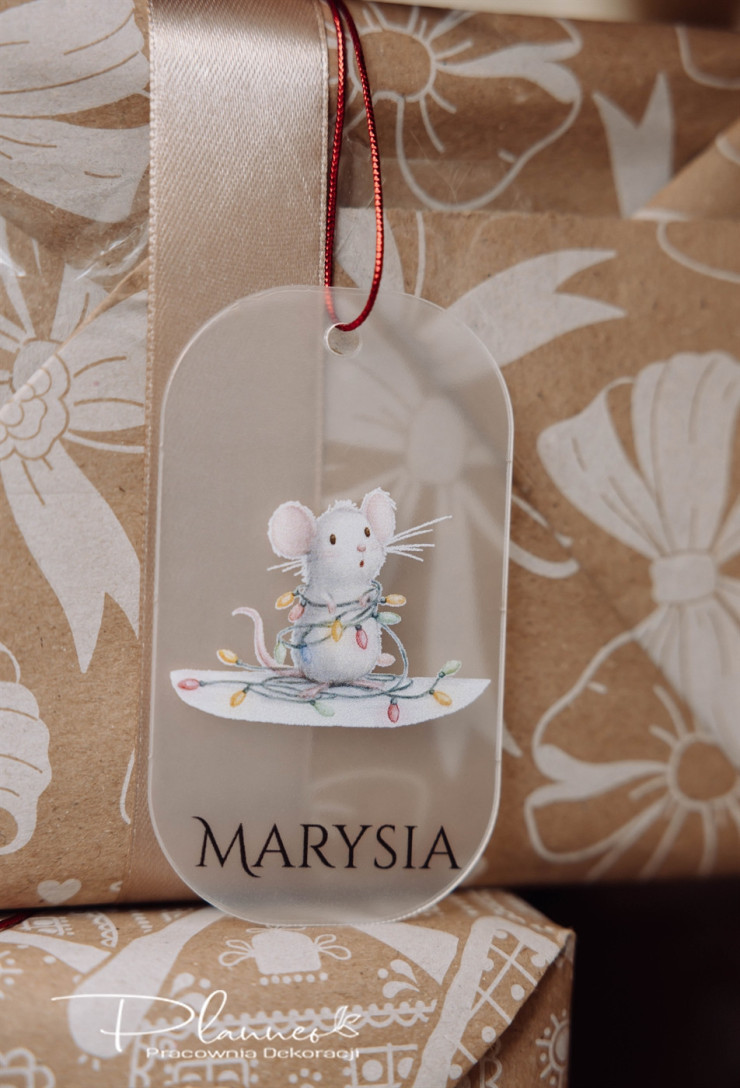 Zawieszki na prezent Myszki