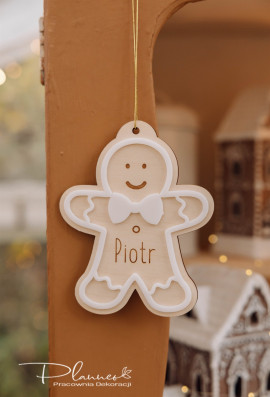 Bombki Piernikowy Ludzik z imieniem