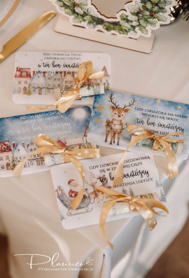 Świąteczny bon podarunkowy na Boże Narodzenie