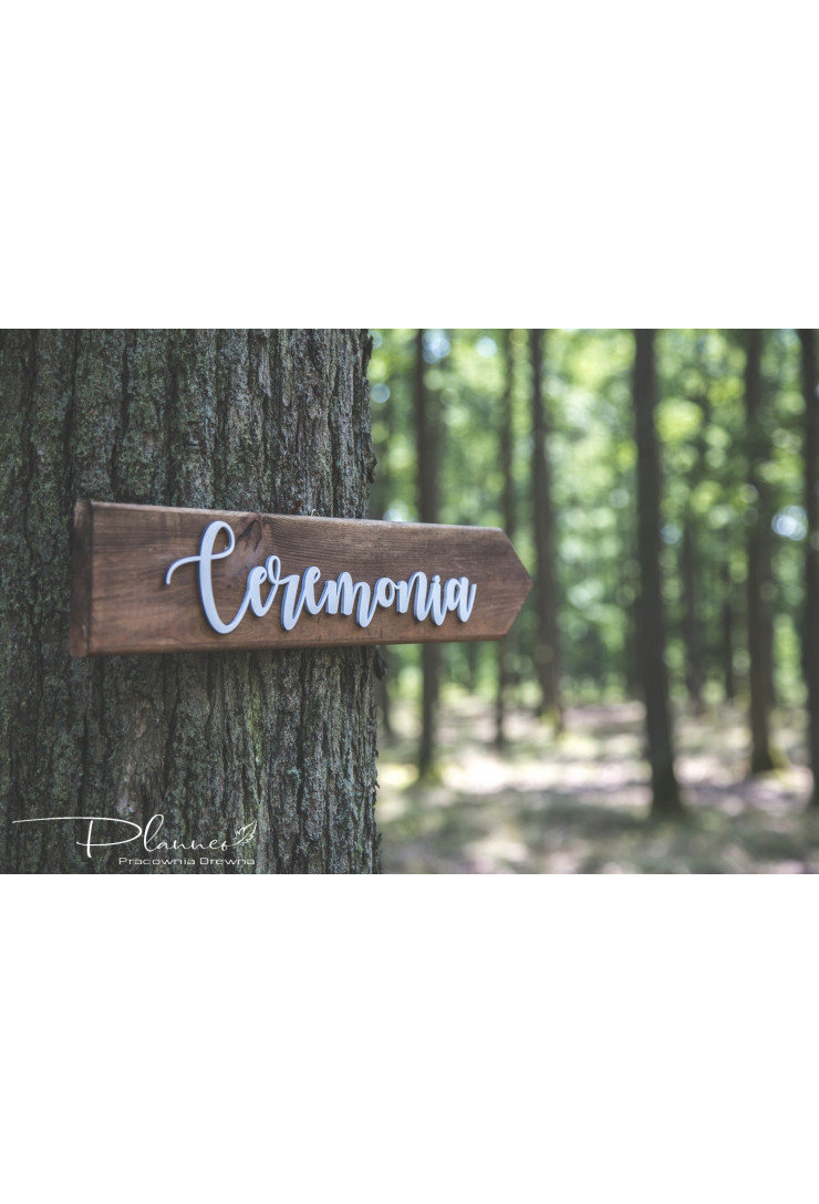 Drogowskaz ceremonia