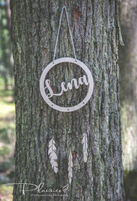 Łapacz snów z piórkami