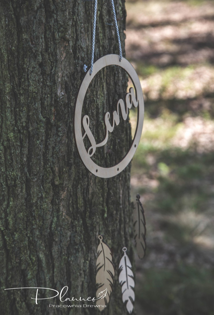 Łapacz snów z piórkami