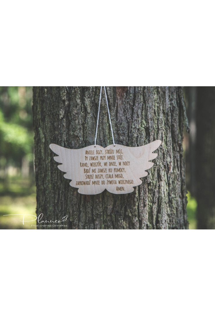 Skrzydełka z modlitwą